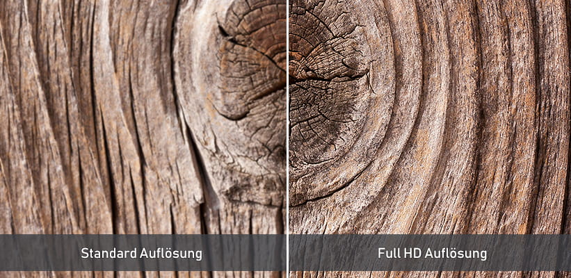 Samsung LPF5D 4K oder Full HD Vergleich