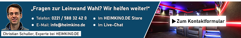 celexon Pearlstone Kontrastleinwand 90 Zoll Leinwand Fachberatung