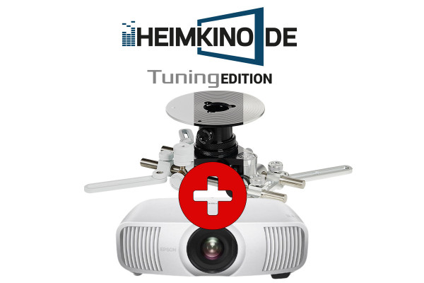 Set: Epson EH-LS11000W + celexon Multicel OMG-1000 Deckenhalterung | HEIMKINO.DE Tuning Edition