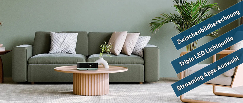 Epson EF-61G Heimkino Beamer Installation