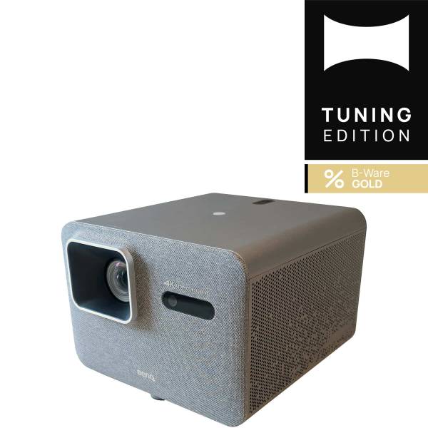 BenQ TK705i Smarter 4K Heimkino-Projektor mit Motor-Zoom und Google TV - B-Ware Gold