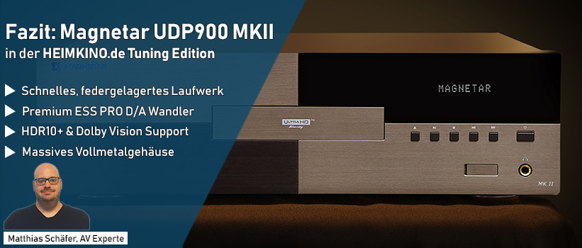 Magnetar UDP900 MKII Kaufberater Fazit