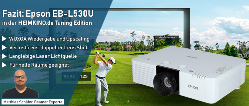 Epson EB-L530U Beamer Kaufberater Fazit