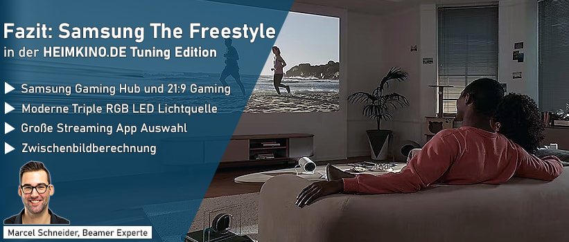 Samsung The Freestyle 2023 LFF3C Mini LED Beamer Fazit