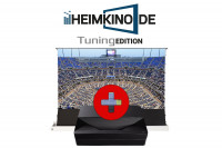 Set: Philips Screeneo U5 + celexon CLR Tension Bodenleinwand II | HEIMKINO.DE Tuning Edition