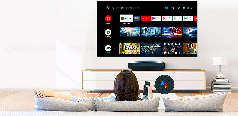 XGIMI Aura Streaming App Auswahl