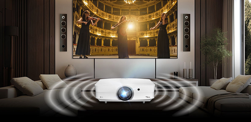 Optoma UHZ68LV-W Lautsprecher