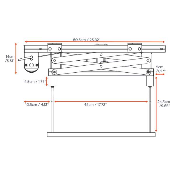 Celexon Deckenlift PL400 HC Plus