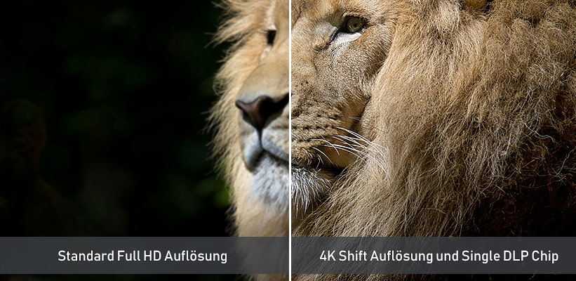 NEBULA X1 Auflösung 4K