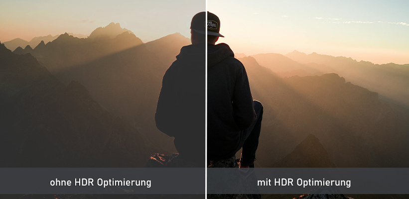 Optoma UHZ55 HDR Schwarzwert Leistung