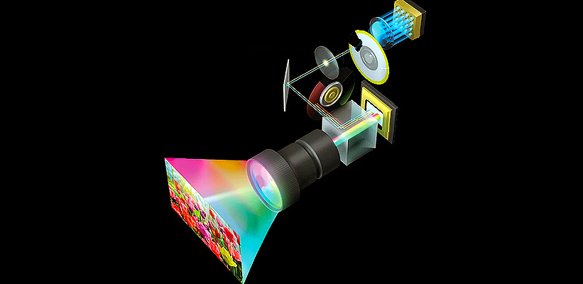 JVC NZ30 BluEscent Laser Aufbau