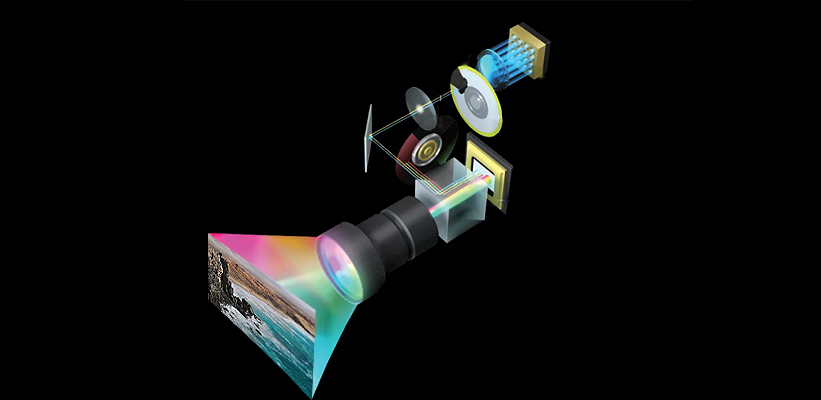 ViewSonic V754K Laser Lichtquelle Aufbau