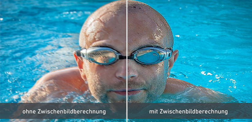 Hisense PX1-Pro MEMC Zwischenbildberechnung Vergleich