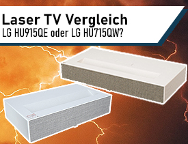 LG HU915QE oder LG HU715QW Laser TV Vergleich