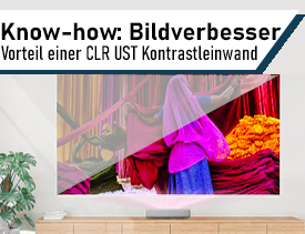 CLR UST Kontrastleinwand Know-how