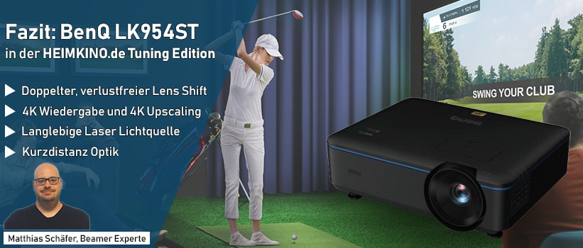 BenQ LK954ST Beamer Kaufberater Fazit