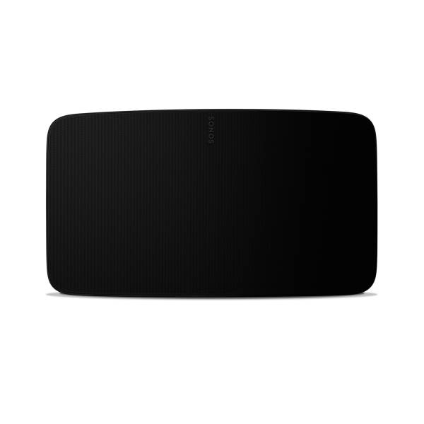 Sonos Five Premium Lautsprecher mit lebhafter Stereo Trennung und reinem Bass in Schwarz
