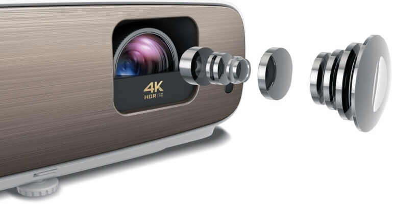 BenQ W2700i Optik Aufbau