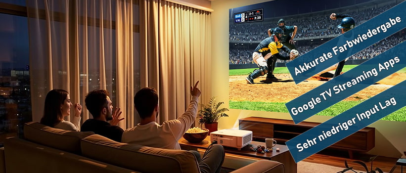 BenQ TH575i Beamer Praxis Heimkino