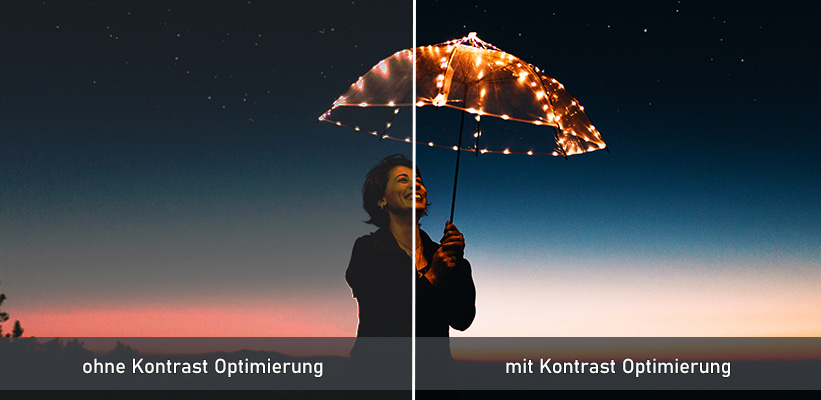 BenQ TH575 Kontrast Verbesserung
