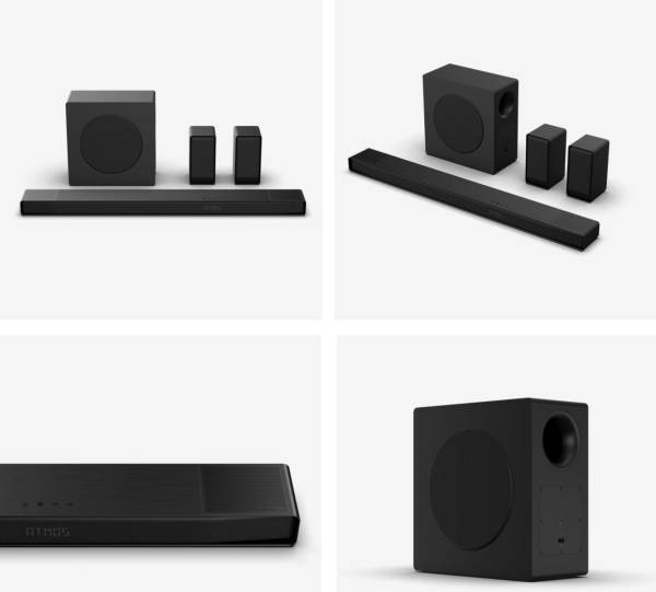 Hisense AX5140Q Schwarz - 5.1.4 Dolby Atmos Soundbar
