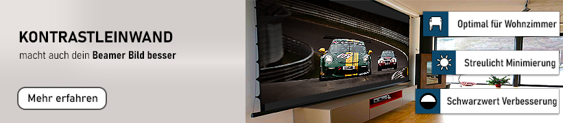 ViewSonic V754K Kontrastleinwand Empfehlung