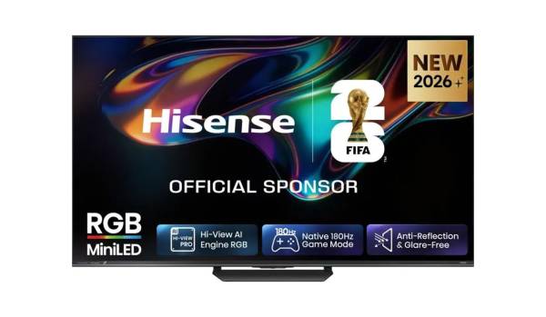 Hisense 75UR8DS RGB Mini LED 75" - 4K HDR Fernseher | HEIMKINO.de Tuning Edition