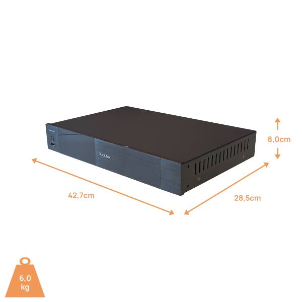 R_volution PlayerOne 8K - 8K UltraHD HDR Mediaplayer | HEIMKINO.DE Tuning Edition