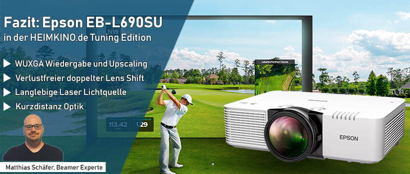 Epson EB-L690SU Beamer Kaufberater Fazit