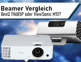 BenQ TH685P oder ViewSonic M10 Full HD Beamer Vergleich