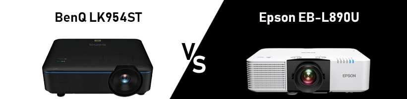 BenQ LK954ST oder Epson EB-L890U Beamervergleich Test