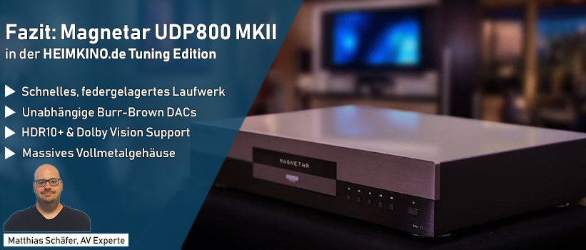 Magnetar UDP800 MKII Kaufberater Fazit