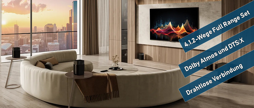 Hisense HT Saturn Vorteile Installation
