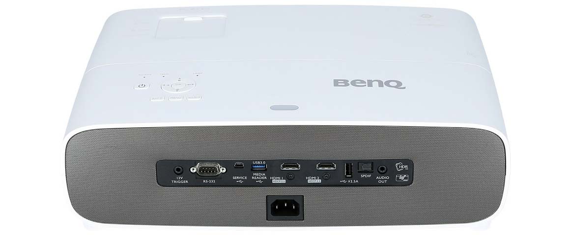 BenQ W2700i hinten Anschluss