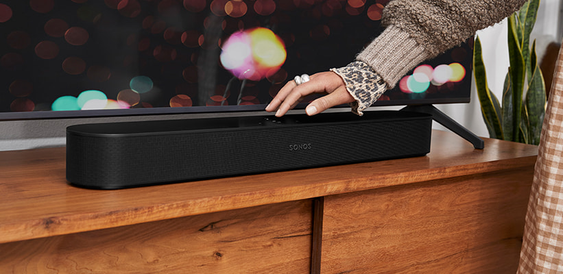 Sonos Beam Smarte Soundbar Schwarz Design Touch Steuerung