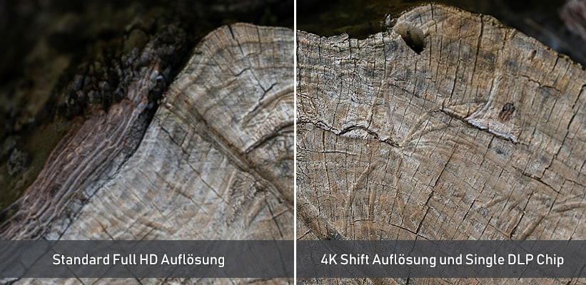 Nebula Cosmos 4K SE Auflösung 4K