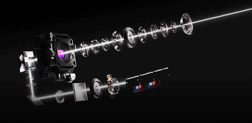 XGIMI Titan Noir Ultra Max Premium Objektiv Aufbau